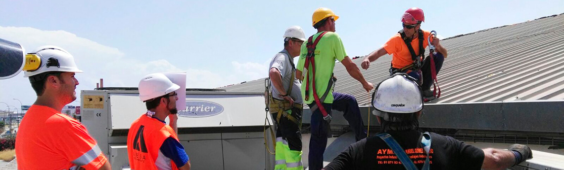 Curso de Trabajos en Altura sobre Cubiertas, Torres y Antenas Curso de Trabajos en Altura sobre Cubiertas, Torres y Antenas